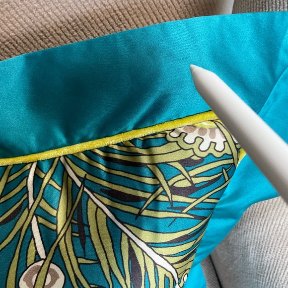 Liberty of London for Target 2010 Peacock Feathers Throw Pillows - Picture 7 of 14